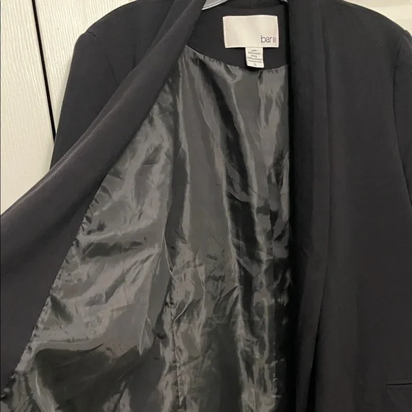Bar III Elegant Black Women's Blazer large - Picture 4 of 6